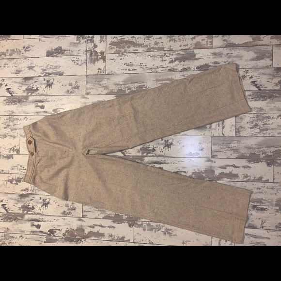Rare Vintage Size:00 Oatmeal Women’s Trousers - Picture 9 of 14